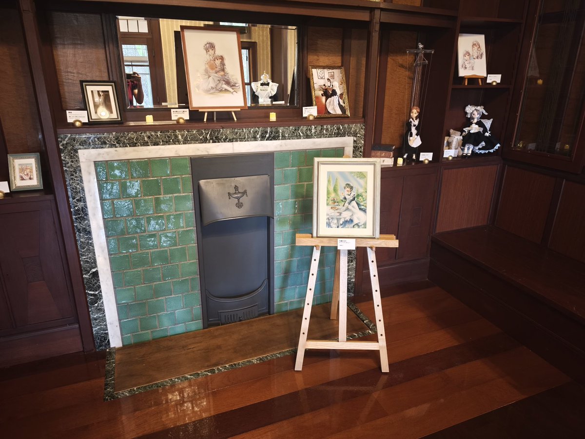 maid_hyakuoyaji's tweet photo. 奈々様、お約束通り展示された画像を送信しますね。

#森メイド展 https://t.co/ou6T2U3AGl