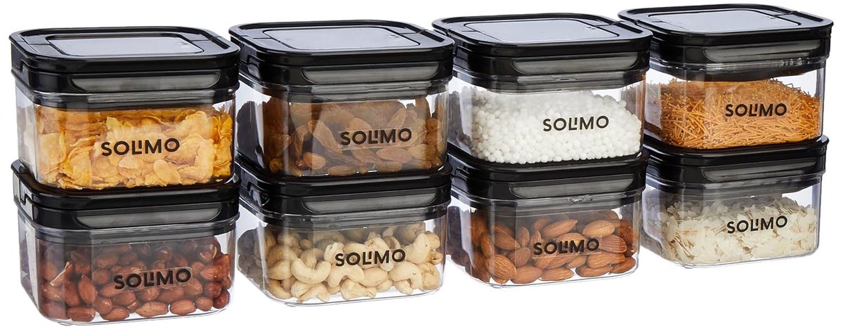TechyBoostDeals's tweet photo. Storage Jar &amp; Container Set of 8 (450ml each) @ ₹326

Buy link : https://t.co/Rqj9mMql8s

⚠️Price Dropped from ₹729

#AmazonIndia #Generic #StorageJar https://t.co/73VB2RM5km