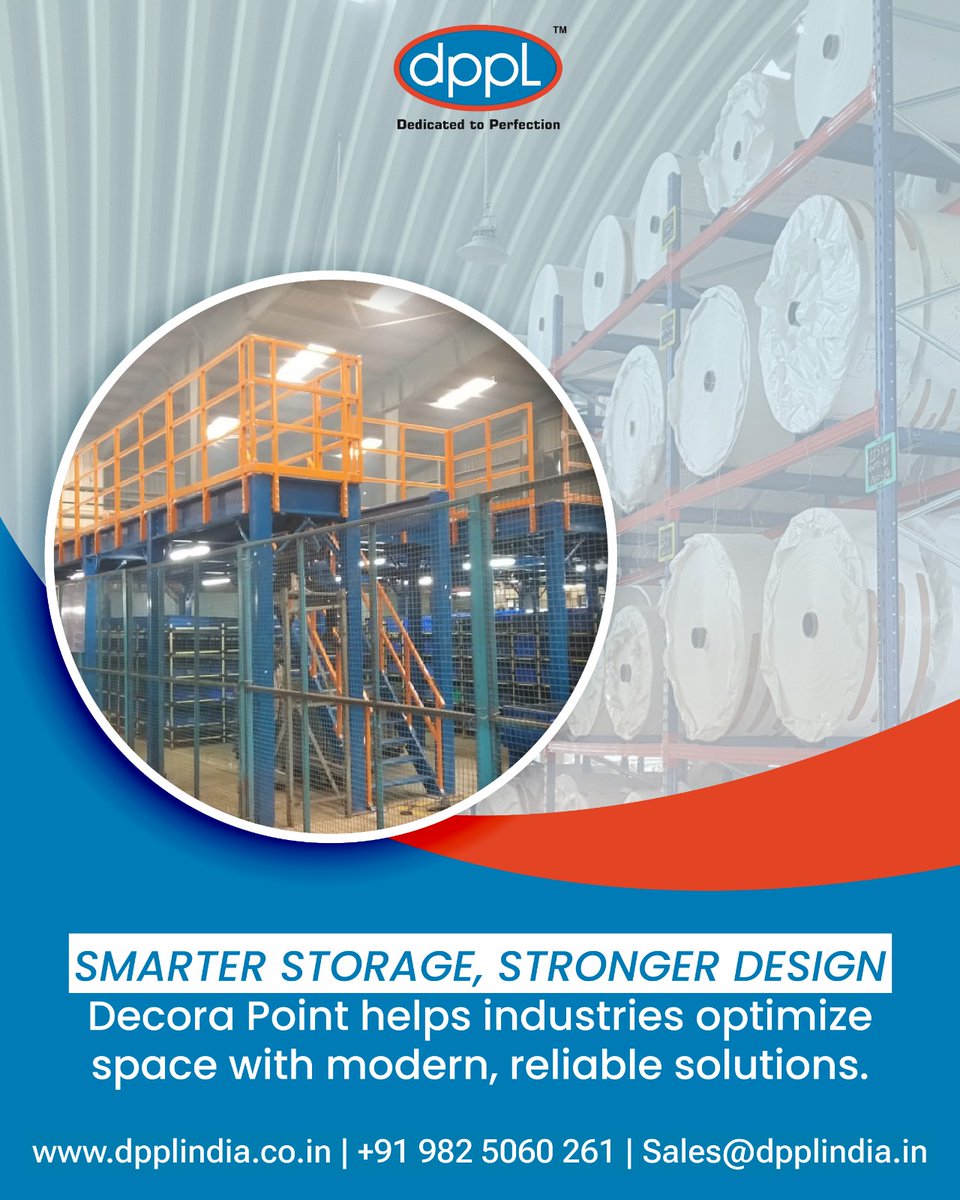 PointPvt16154's tweet image. Smarter storage, stronger design! 💪
At Decora Point, we empower industries to make the most of their space with modern, reliable, and
efficient storage solutions. 🚀

📞 Contact us: +91 982 5060 261
🌐 dpplindia.co.in

#DPPL #DecoraPoint #IndustrialStorage #Storage