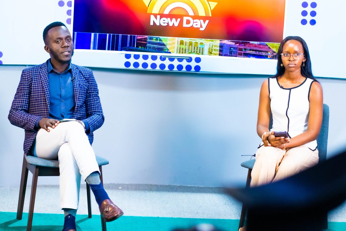 Tv1uganda's tweet image. NOW ON: #NewDay

With @RitahBakunzi &amp;amp; Dr. Semalulu Charles Peter

Live on @Tv1uganda Diving into the round up of the week’s trending stories.

#TV1Uganda #SeeTheDifference