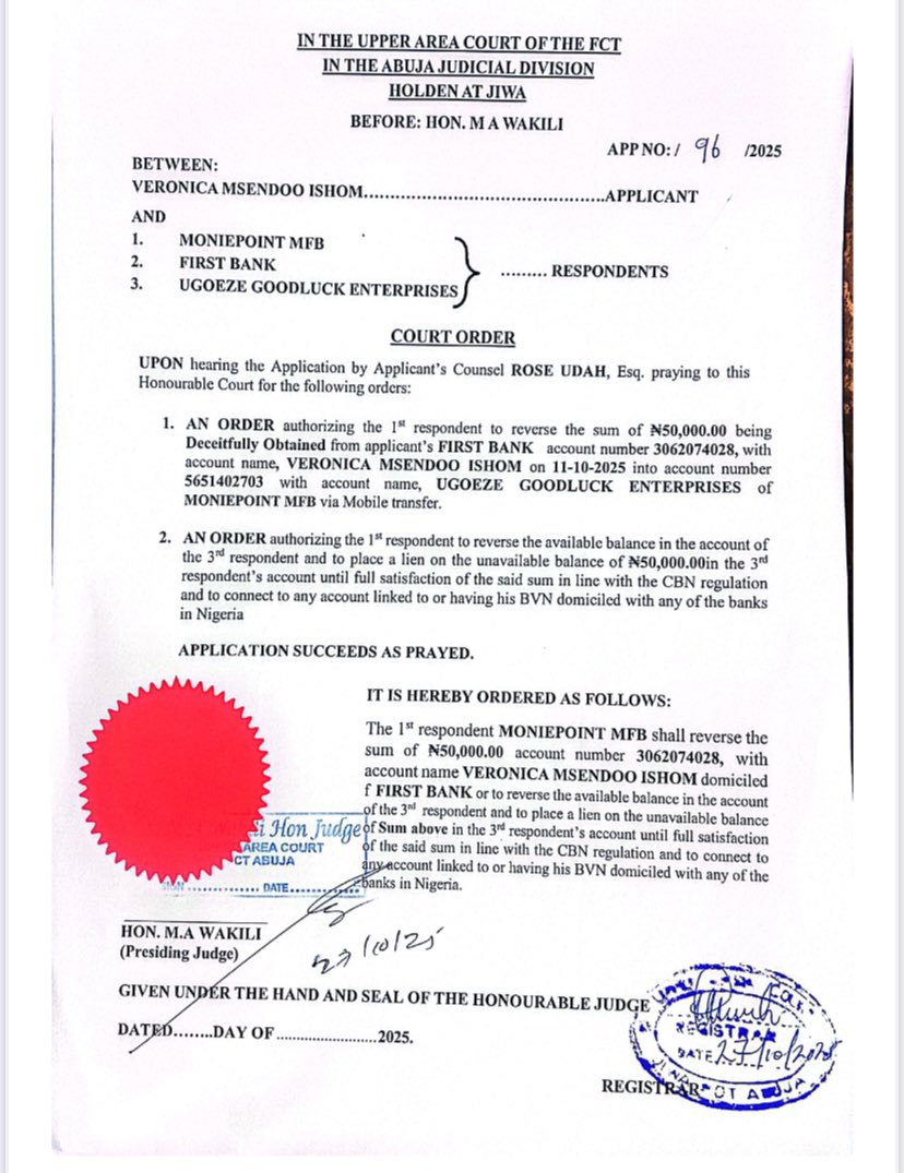 Veri_Icona's tweet photo. This disregard for the rule of law and due process must be addressed 

#Nigeria #BankingReform #ConsumerRights #RuleOfLaw https://t.co/C1G63uXdYr