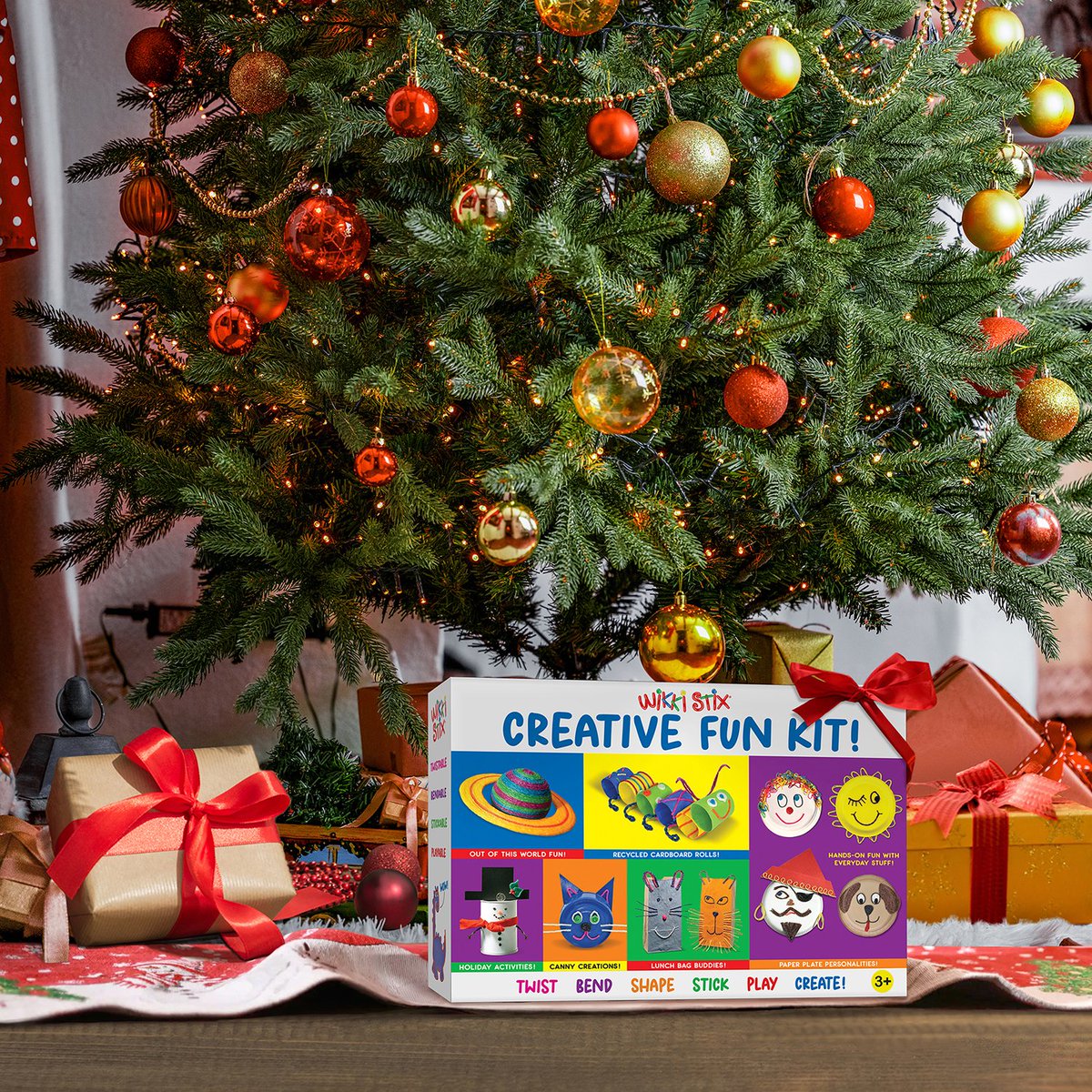 Wikkistix's tweet image. Wikki Stix Creative Fun Kit! A totally unique craft kit…using everyday stuff from around the house! Recycle – Re-Use &amp;amp; Re-Purpose CREATIVELY! Available on bit.ly/43eyyFh  #creativefun #recycle #reuse #repurpose #craftsforkids #kidcrafts