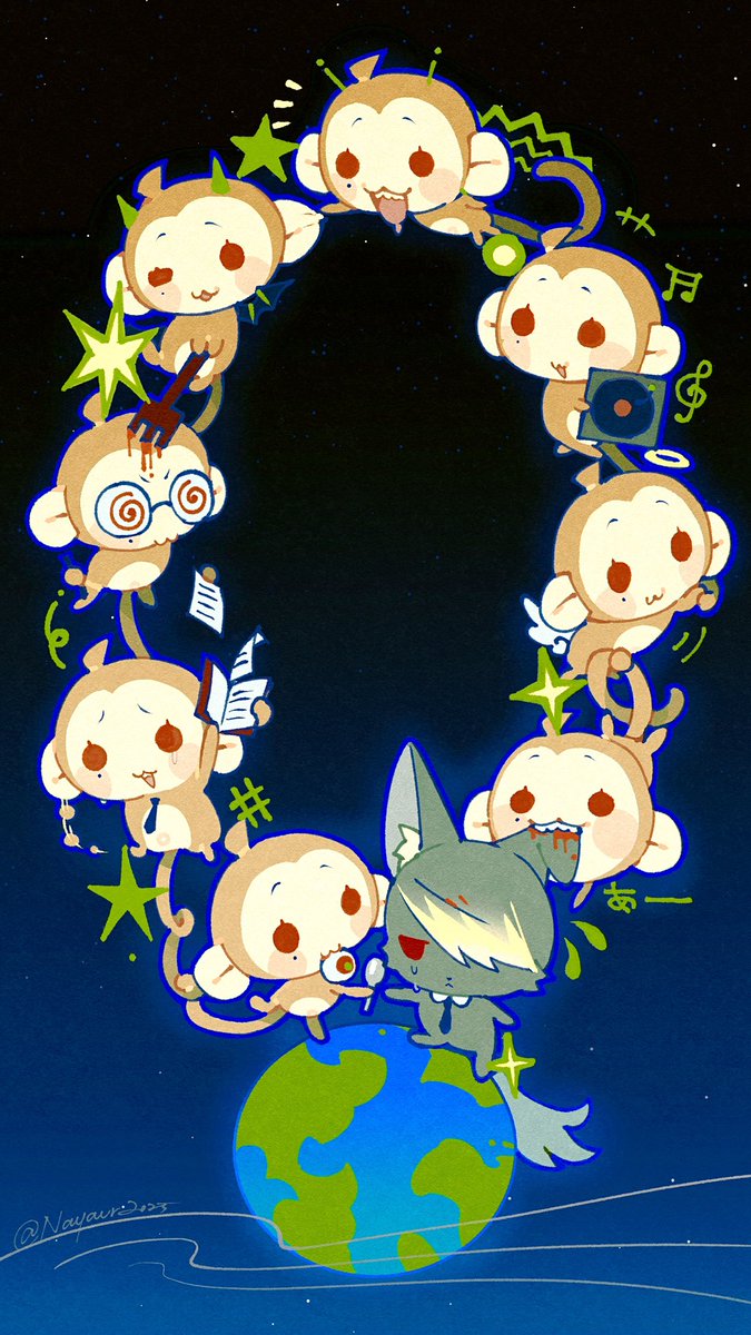 Nayaur0903's tweet image. 🌍Just the two of us💚
#大穢