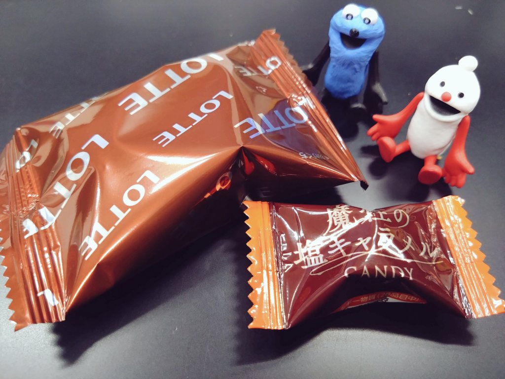 会社の人に貰ったら魔性の塩キャラメルがめちゃうますぎる。。。