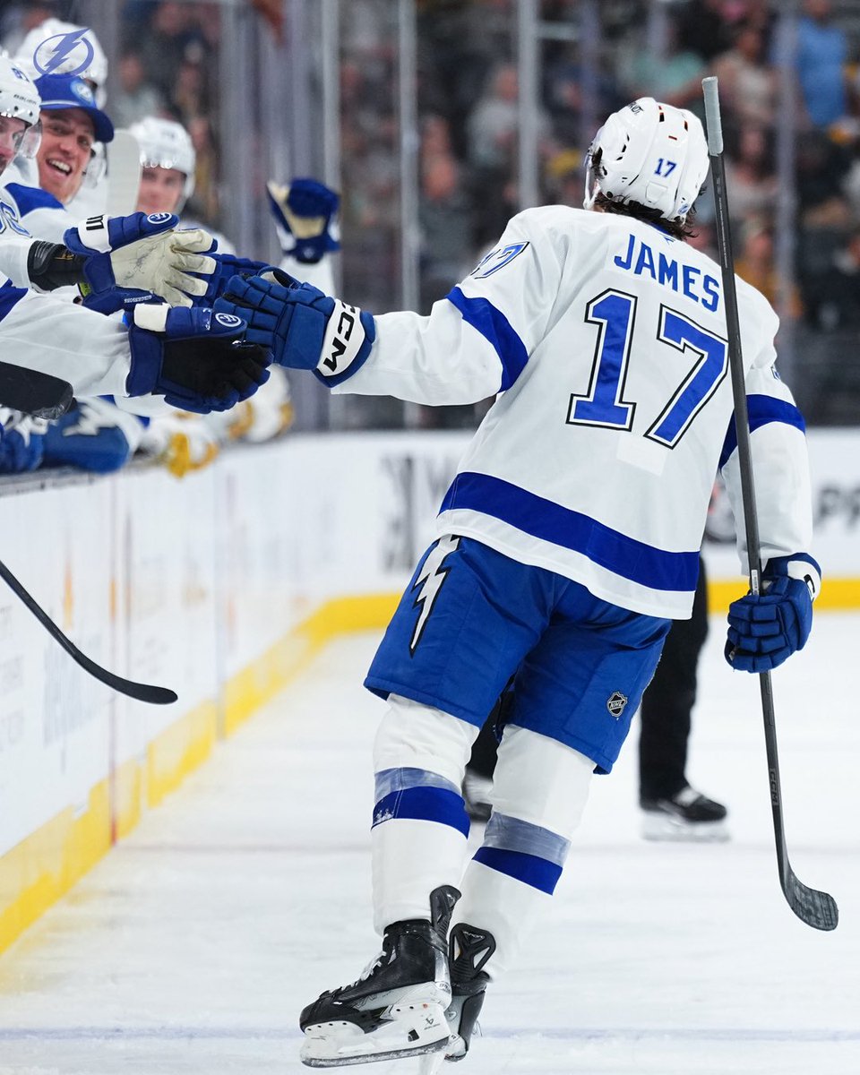 TBLightning's tweet photo. Ready for the third!
#GoBolts | #TBLvsVGK https://t.co/knAD54jdnS