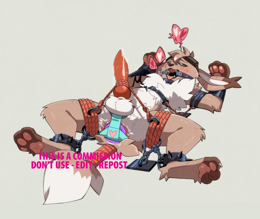 finished this sexy boyo for Stomak! 🐾🍆