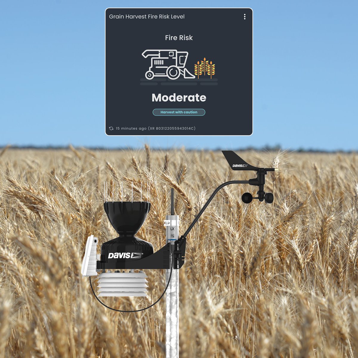 Did you know the INCYT app has a Fire Risk Widget built right into the Weather Application? Get instant access to local harvest risk levels based on comprehensive weather condition data.

Check out how to add the widget to your cockpit here: hubs.la/Q03S6W200