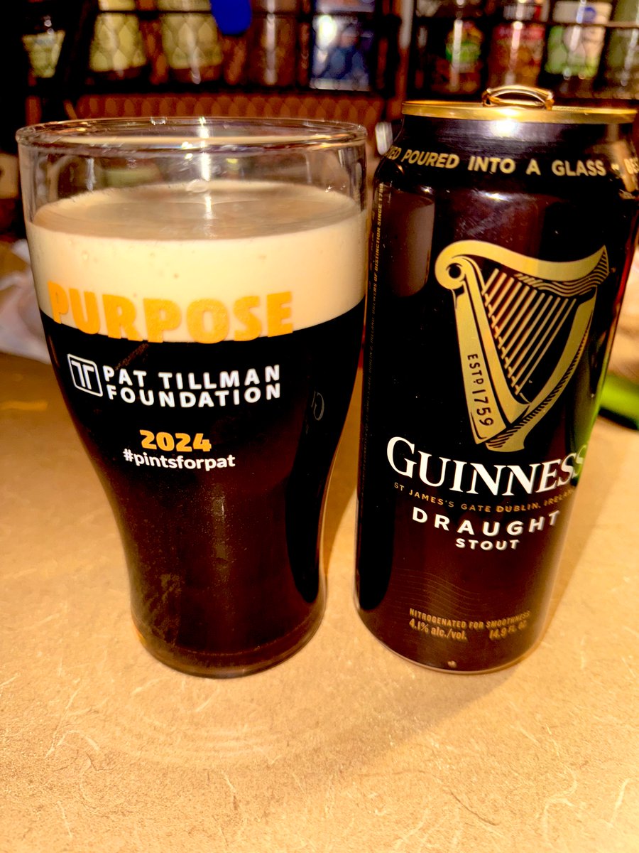 andrewtaylor09's tweet photo. A @GuinnessUS pint for Pat on his birthday. Cheers ππ±π» #PintsForPat #PT42 https://t.co/fH1etcJUNn https://t.co/UTm4z6xJZ7