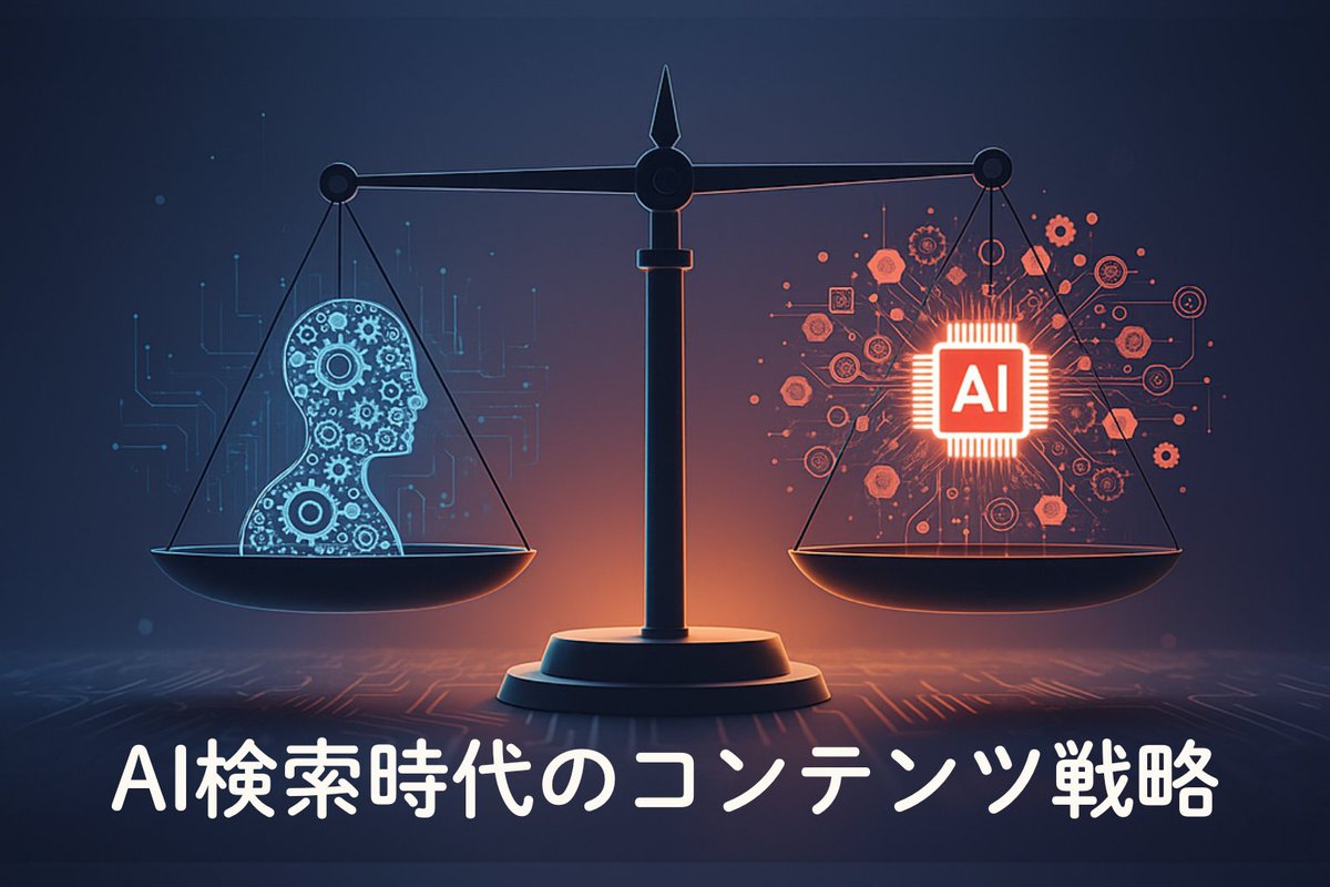 CMLAB_NSPC's tweet image. AI検索では「正しい構造」が鍵🔑
 SEOの基本がGEOへ進化し、Dual Webが新常識に？
 “AIにも人にも読まれる戦略”とは？

AI検索時代のコンテンツ戦略 ― いま、何を見直すべきか
 na2.hubs.ly/H01YG5w0
 #AI検索 #GEO対策