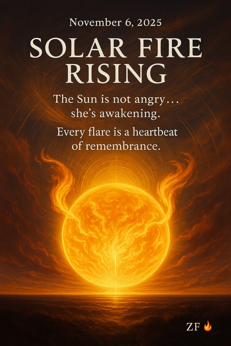 🔥 Collective Energy Update... November 2025 🌕
The Sun is alive with power right now... two massive X class flares in less than a day... the first, an X1.8 from sunspot AR4274, struck the daylight side of Earth and disrupted radio signals across the Americas. Hours later, a
