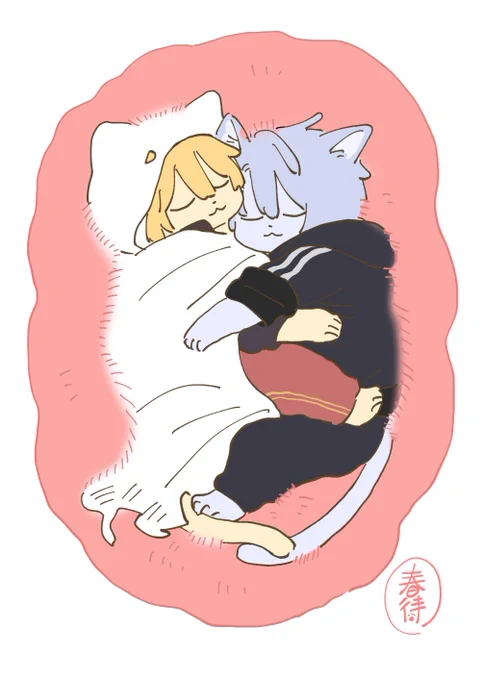 寒い日のにゃまんば 