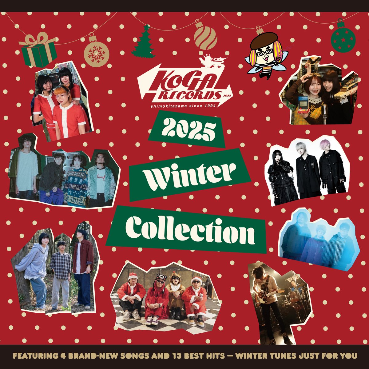 📣古巣【KOGA RECORDS】のクリスマスコンピ2025に
Benthamも参加します！！！
🎅珠玉のクリスマスナンバー「STORY」収録！！
KOGAの30年の歴史と未来が詰まった1枚。
ぜひチェックしてみてください🎁✨
💿V.A.「KOGA RECORDS 2025 Winter Collection」
2025.12.3 release / ¥1800+tax