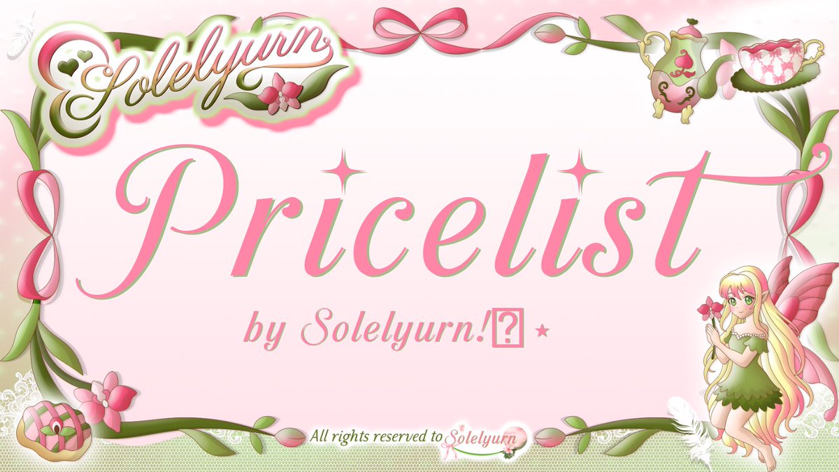 🌷hello, beautiful soullies! 🌷

melalui thread ini, kami akan menjelaskan secara singkat mengenai menu dan harga pembacaan kartu tarot dari solelyurn. 🧚🏻‍♀️

jika ada hal yang mau ditanyakan, boleh sekali menghubungi kami melalui WhatsApp atau DM X ya! 🌺