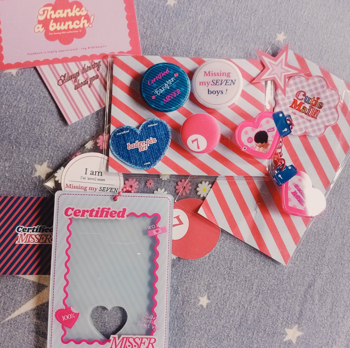 kveautiful_'s tweet photo. π | @1813collects
veautiful mail arrived >< thank youu so much ate ly! certified missed club mails arrived safely and soooo prettyyyyy! βΊοΈπ©· the pocahol too AAAAA can't wait po to your next coll! π·
ππ ΰ£ͺΛ Φ΄π #1813mails #kveautifulmails β.Λ α‘£π© .π₯Λβ https://t.co/vSxeoxw6pa