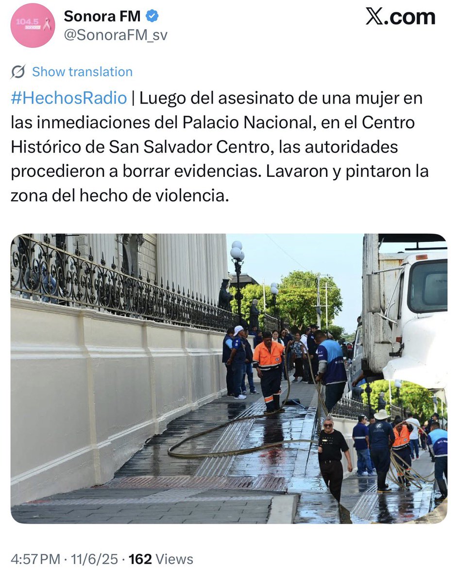 antoasb's tweet photo. ¿Por qué eliminaron la publicación? ¿La dictadura los mandó a regañar/amenazar por publicar las cosas como son?

Pero bueno, acá queda la captura de pantalla. https://t.co/d9g1iDP10d