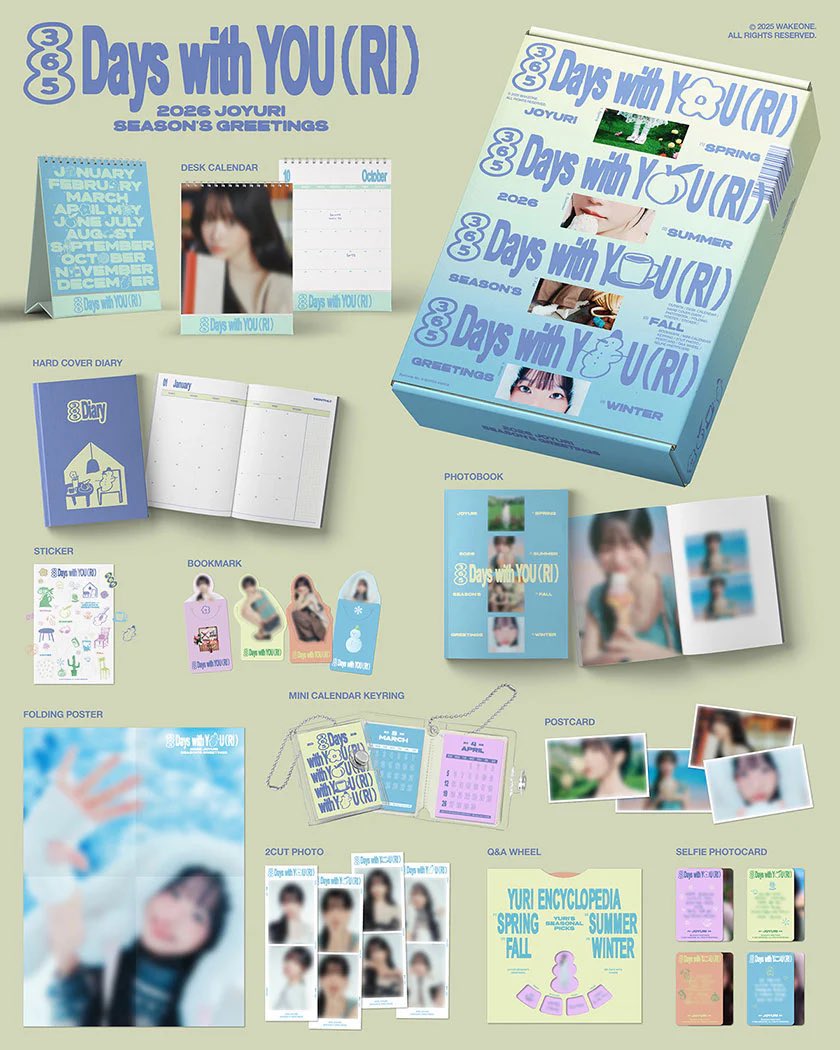 ❄️365 Days with YOU(RI) 2026 Season's Greetings ❄️ 2026年の