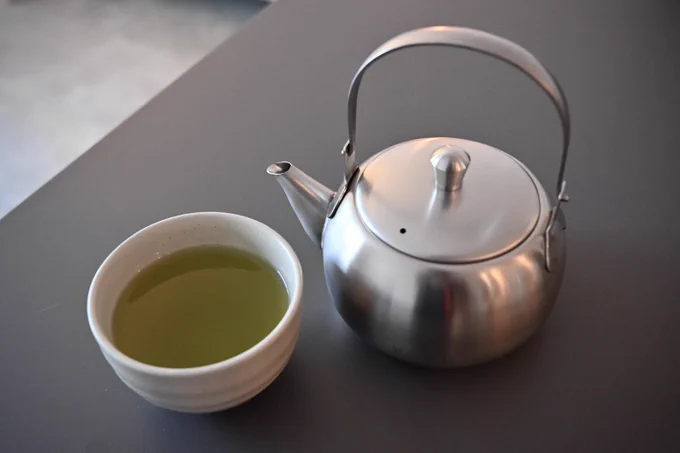 最近、緑茶を飲んでる