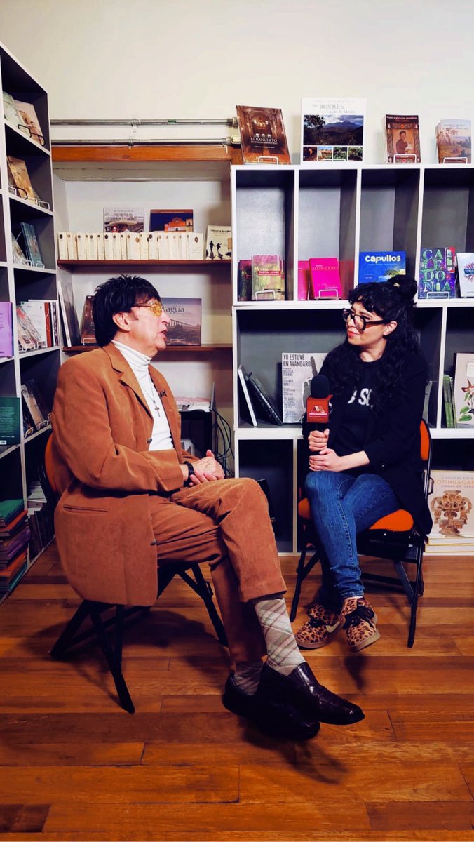 #Entrevista Súper buena vibra siempre con Memo Ríos | Charlamos sobre Toluca, música, anécdotas, Murakami y ciencia ficción.
¡Aplausos! 👏👏👏👏👏