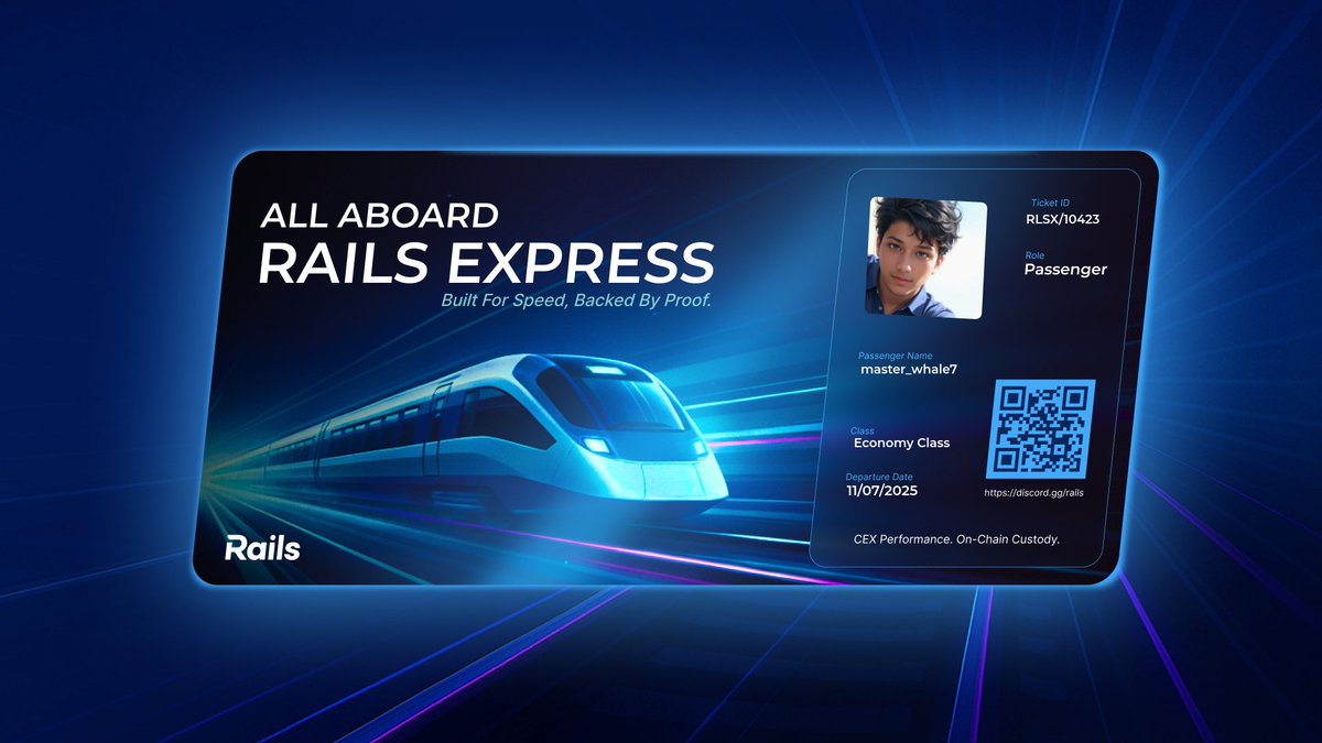 whale_gravity's tweet image. 💠Early Access Now Open~@rails_xyz

💰 Funded: $20.2M
🧠 Type: DeFi + DEX
🧾 Status: Confirmed Project
✨ New Users: Yes — Free Entry

⭐ Backed by: icoanalytics.org/projects/rails
🔹Crypto Rating: 7/10

🪂 How to Join:
1️⃣ Join Discord → discord.gg/rails
2️⃣ Open #rails-claim
3️⃣…