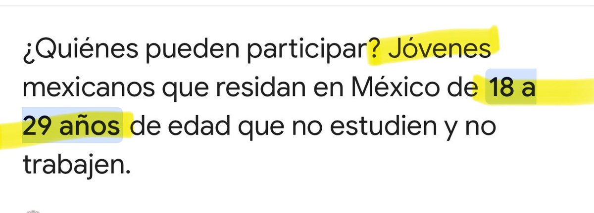 A ver HDRMLP El Programa Jóvenes construyendo el futuro está dirigido para jóvenes de 18 a 29 años, NO PARA NIÑOS de 10 años. Ni siquiera a los 17 aplicaba para el programa 

Manipulador de 💩 y luego te enojas cuando te exhiben en El Detector de Mentiras de las mañaneras…