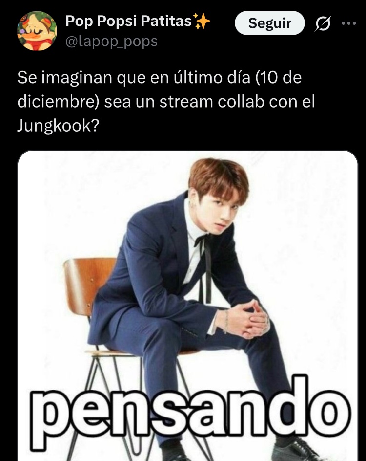 Elijo creer…

(Post hecho por: @/lapop_pops)
