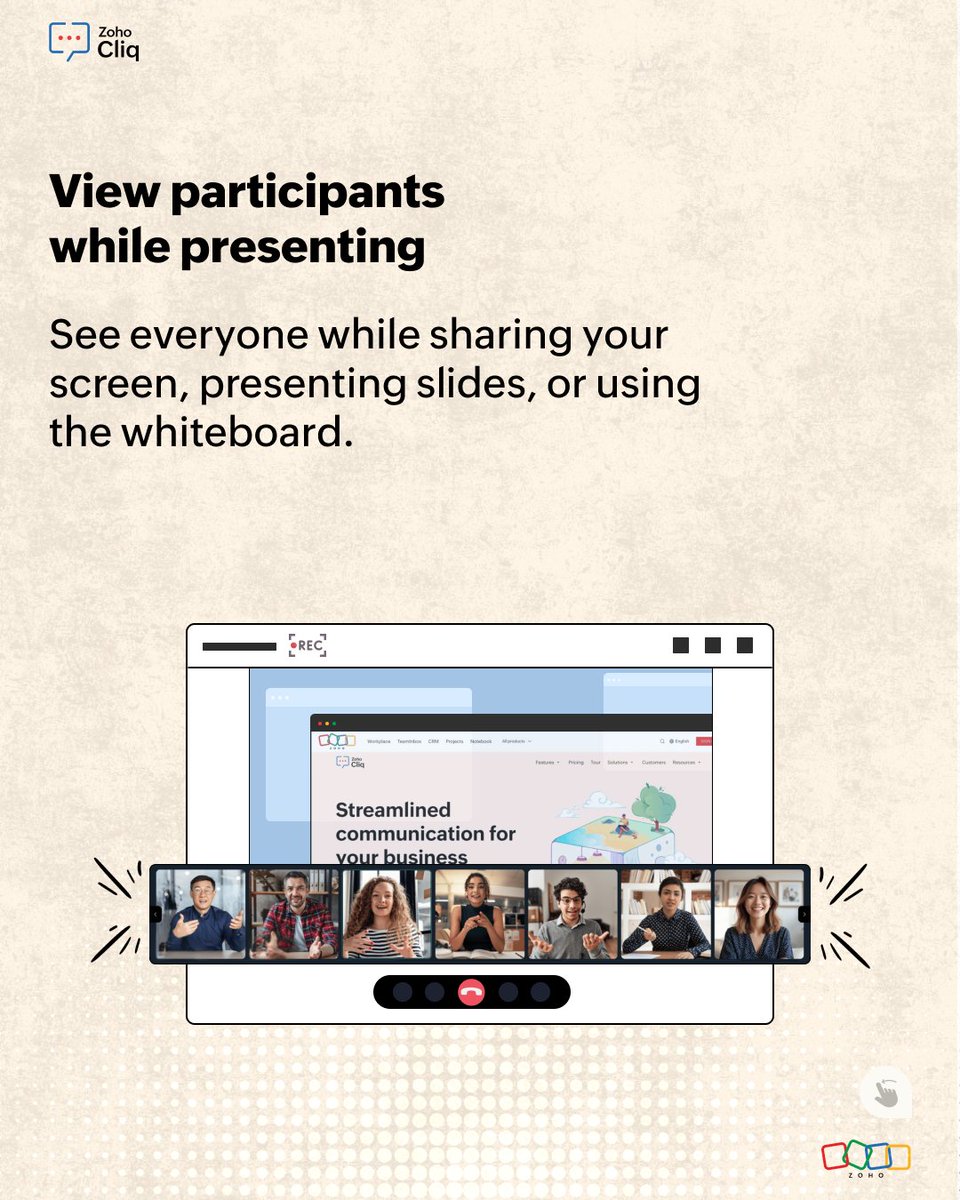 ZohoCliq's tweet image. Missed our #October updates? Here’s everything new in Zoho Cliq!