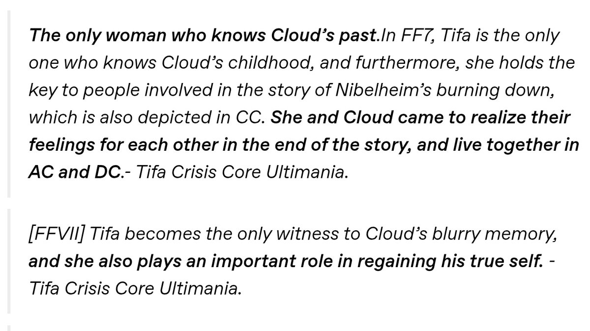 emmie_h1234's tweet photo. How many times has this been said?!?! Only Tifa can do this 😭
I can't wait for part 3 🥹 
#Cloti #クラティ #FF7R https://t.co/dYyKSflKhX