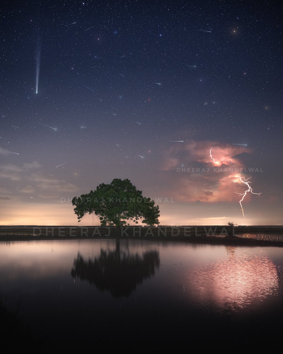 Photo of magical night sky from Andhra Pradesh.