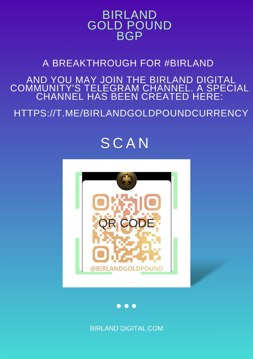 Birland Gold Pound BGP tweet media