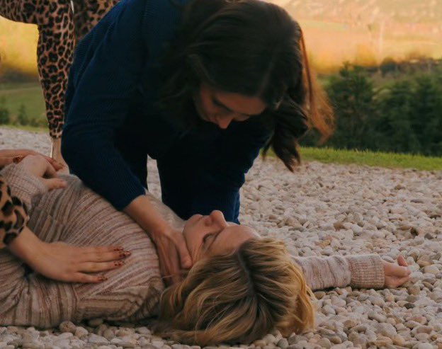 hellynascout's tweet photo. apologizing in advance for the person i’m about to become because of carol and zosia #pluribus https://t.co/1Ws8biLw80
