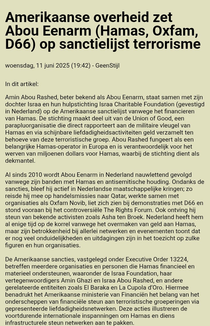 moeva18's tweet image. Abou Eenarm nam deel aan de #rodelijn demonstraties, heeft banden met Asha ten Broeke, The Rights Forum ( die van de genocideposter waar 3 politici op staan),Oxfam Novib, mocht aan een commissievergadering in de Tweede Kamer deelnemen dmv zijn banden met @DenkNL @D66 @SPnl…