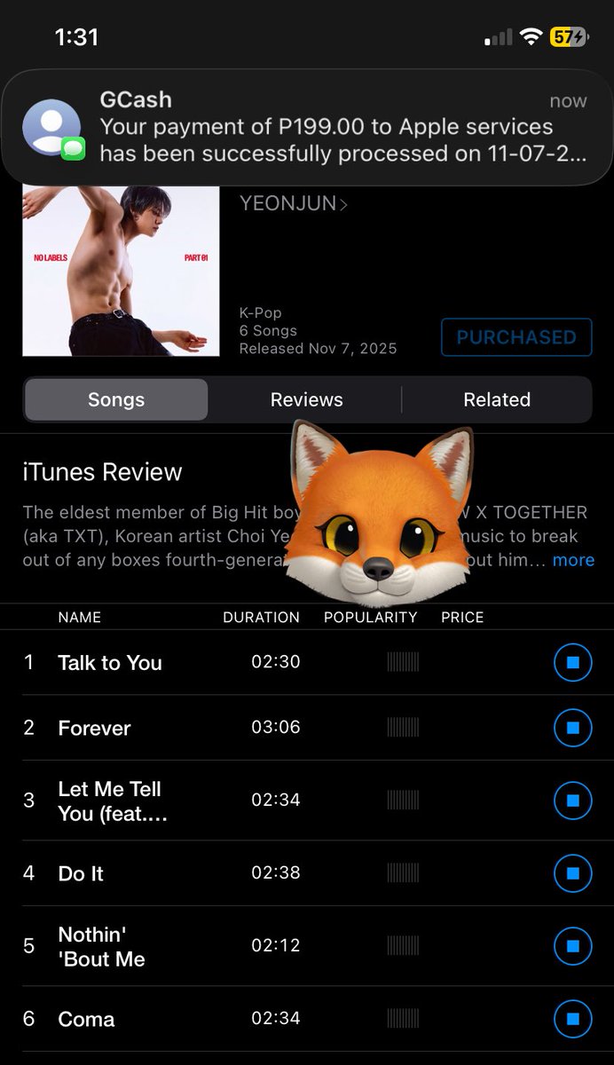 toobatoos's tweet photo. ALBUM PURCHASED 🥳🥳🥳 #cyjproof https://t.co/3iWEGajShL