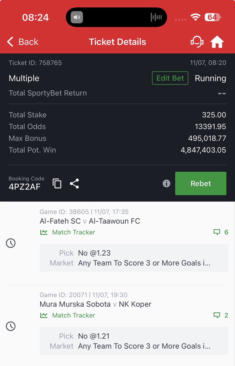 No 3+ goals in a row 
Grand audit 💥