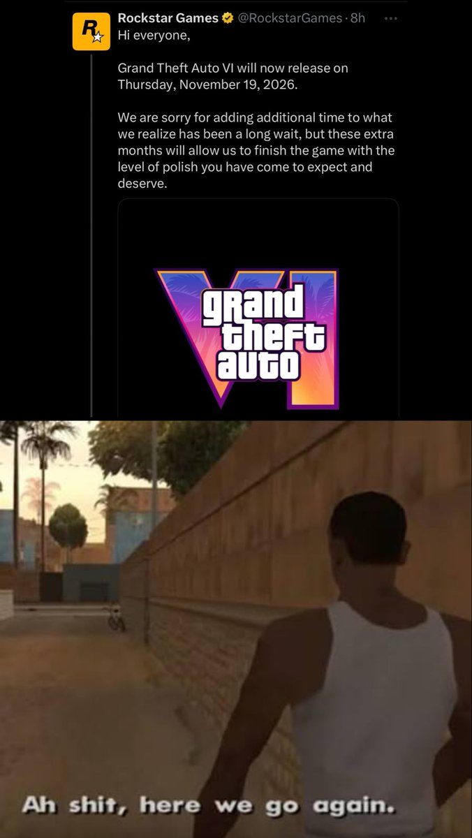 Nov 19th, 2026 #GTAVI