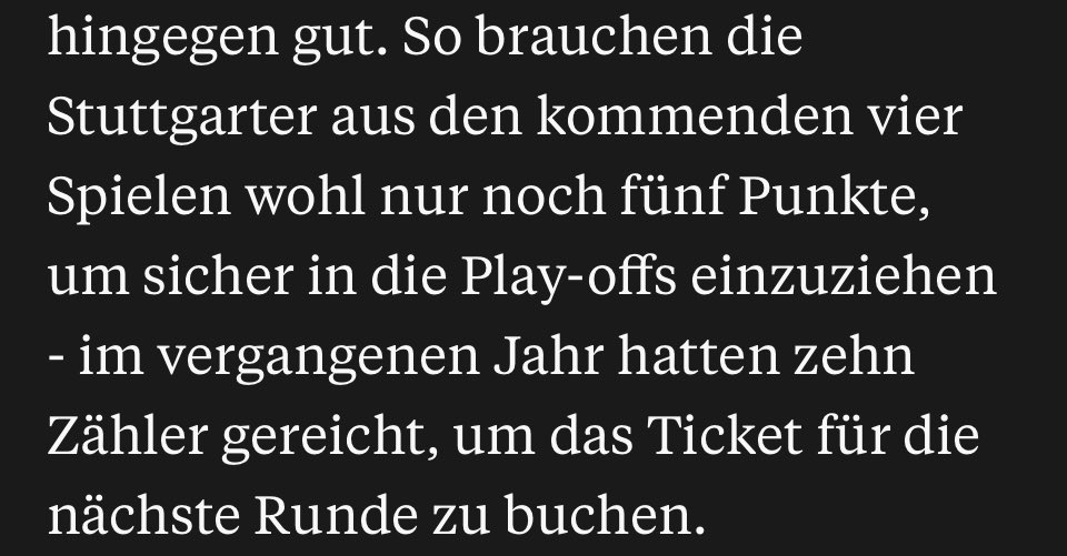 Never ever würde ich mich nach letzter Saison auf solche Rechnereien verlassen 🫠 #VfB #VfBFEY