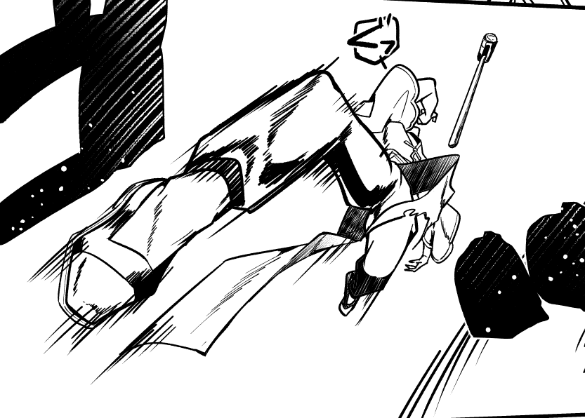 こういう鬼パースついた描写が好きなんだけど、
自分の絵柄とマッチしにくいのが課題。
ラフではいい感じでも、細い線に整えるとカッコ悪くてなぁ…
線を太くすると雰囲気とマッチしなくなるから、いい感じのバランスを見つけられたら勝ち!やるぞぅ! 