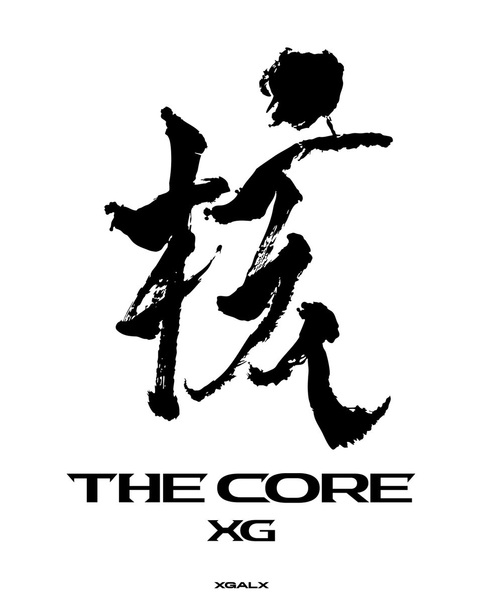XGOfficial_ unveiled the official logo for its first LP “THE CORE