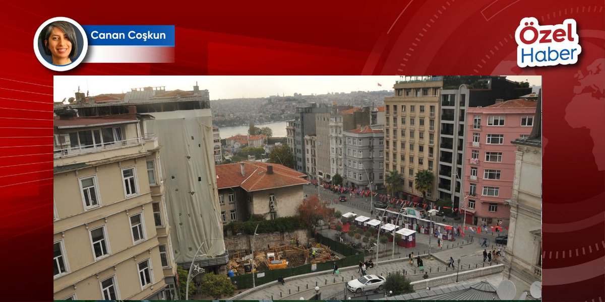 kisadalgamedya's tweet photo. ✏️ Beyoğlu’nda yeşil alana inşaat: Turgay Ciner'in eski şirketi Şişhane'de otel yapıyor  

Beyoğlu Belediyesi'nin karşısındaki yeşil alanda başlayan inşaatın müteahhidi, Turgay Ciner’in eski şirketi çıktı. Çalışmalar komşu tarihi yapılara zarar verirken, tescilli Vergi Dairesi binası da inşaattan kısa bir süre sonra boşaltıldı.  

Canan Coşkun'un (@canancoskun) haberi...

https://t.co/eH5pirDhyW