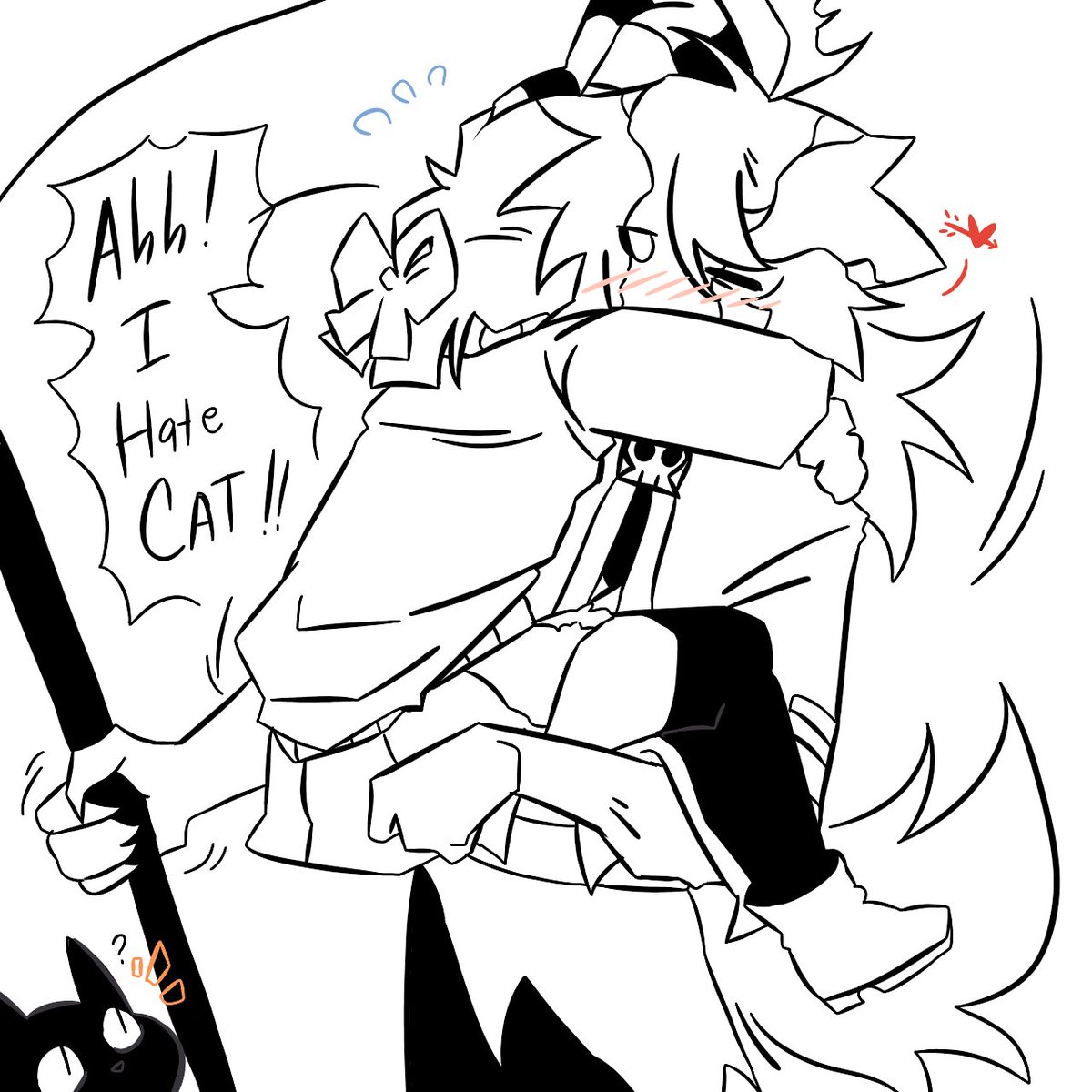 Lukis895254's tweet image. Hummm Maybe she hates cats (or rather, fears them).
#fundamentalpapereducation 
#fundamentalpapereducationAu
#PFE