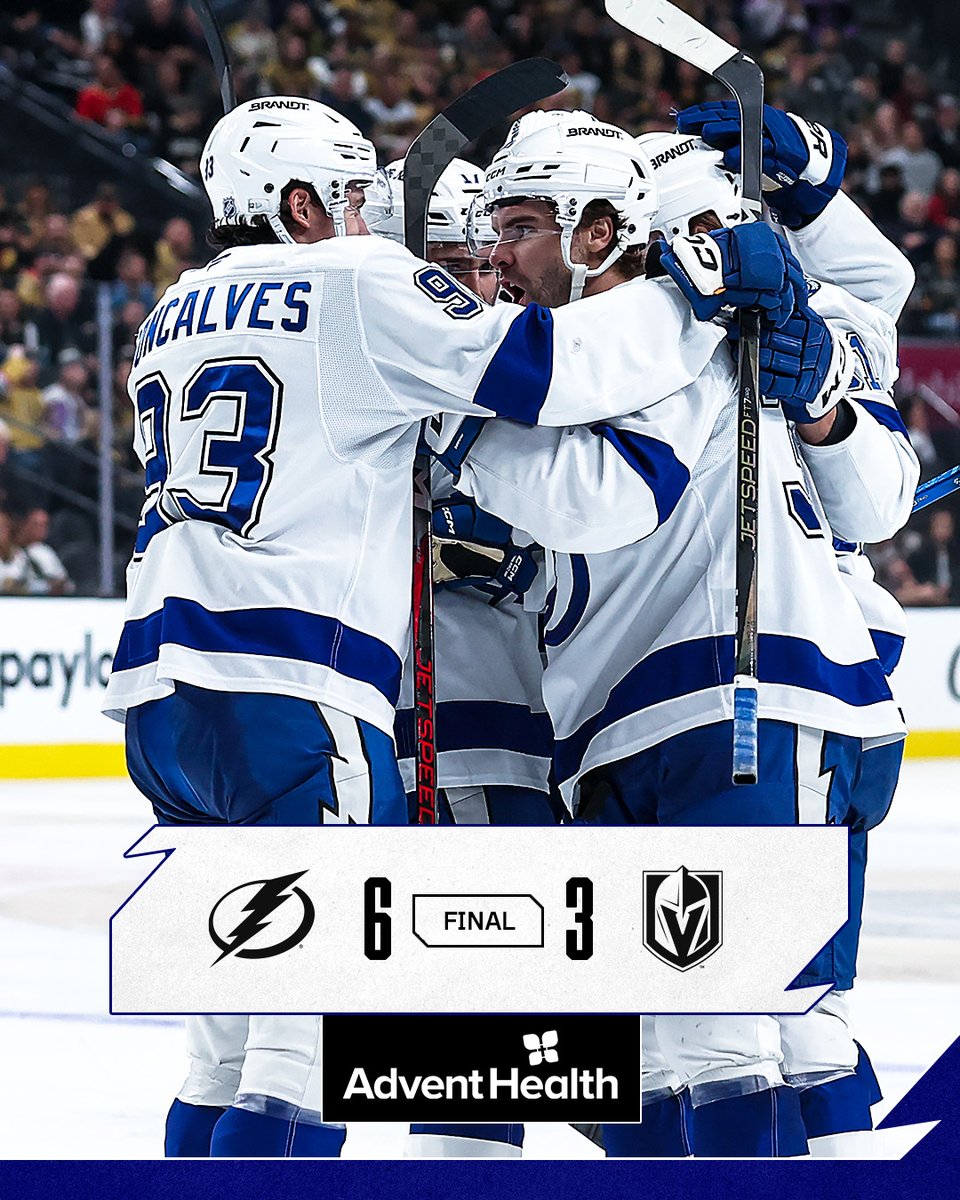 Worth the late night!

#GoBolts | #TBLvsVGK