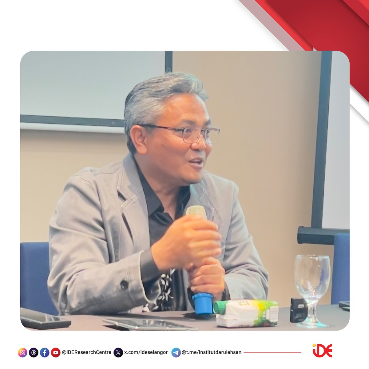 DE Research Center hari ini membentangkan dapatan awal kajian “NADI SABAH 2025 – Suara Rakyat Menjelang PRU DUN Sabah Ke-17” yang dijalankan bersama Universiti Malaysia Sabah (UMS) dan Pertubuhan Penyelidikan Sosial dan Komuniti (PPSK).

Berita: iderc.my/nadi-sabah-202…