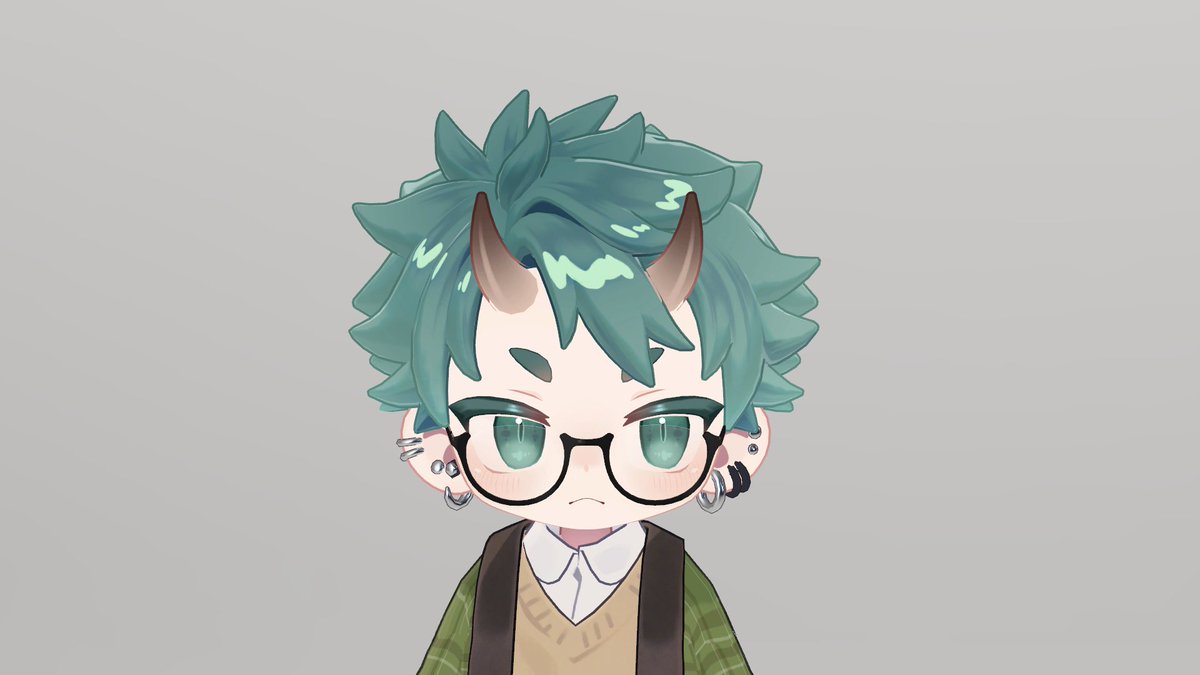 SatoImozou's tweet photo. 自分用まめに作ったこの髪型、せっかくなのでツノ無しにして出します https://t.co/6OrcsYYL8C