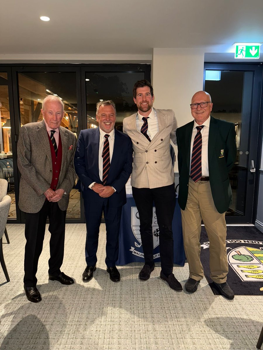 Mens Fourball Final 2025
Michael &amp; George Drye v Paul Copson &amp; Simon Caufield. 
After a close first 18 Paul &amp; Simon pulled ahead to take the win 5 &amp; 3. Congratulations to both pairs for reaching the final, many thanks to our sponsor Michael Riding for his generous prizes.