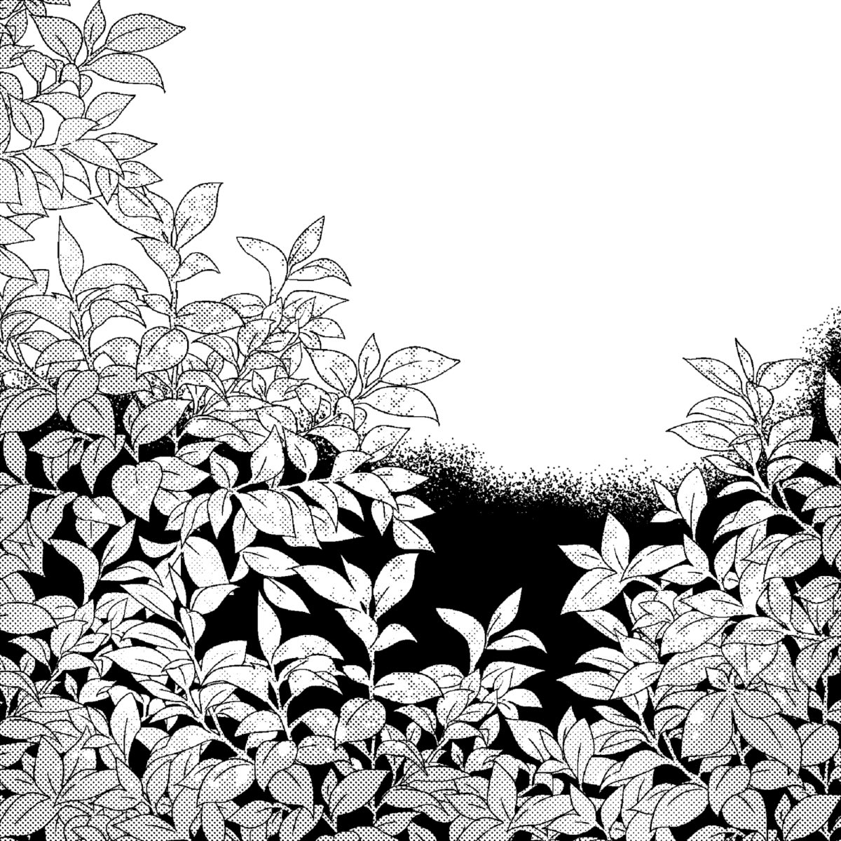 흑백 일러스트용 잎, 수풀 Monochrome leaves, bush 5 (무료 free) by NANAHachi 

assets.clip-studio.com/ko-kr/detail?i… #clipstudio