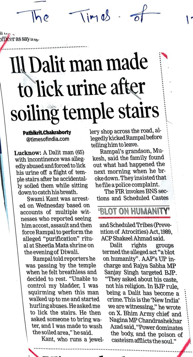 society_peoples's tweet image. The People&apos;s Voice Society requests all politicians, political parties &amp;amp; media houses to stop using terms like Dalit, SC/ST or backward class in speeches &amp;amp; headlines. Crime should be judged by its nature - not caste. Stop turning justice into caste conflict. #UnityFirst #OneIndia