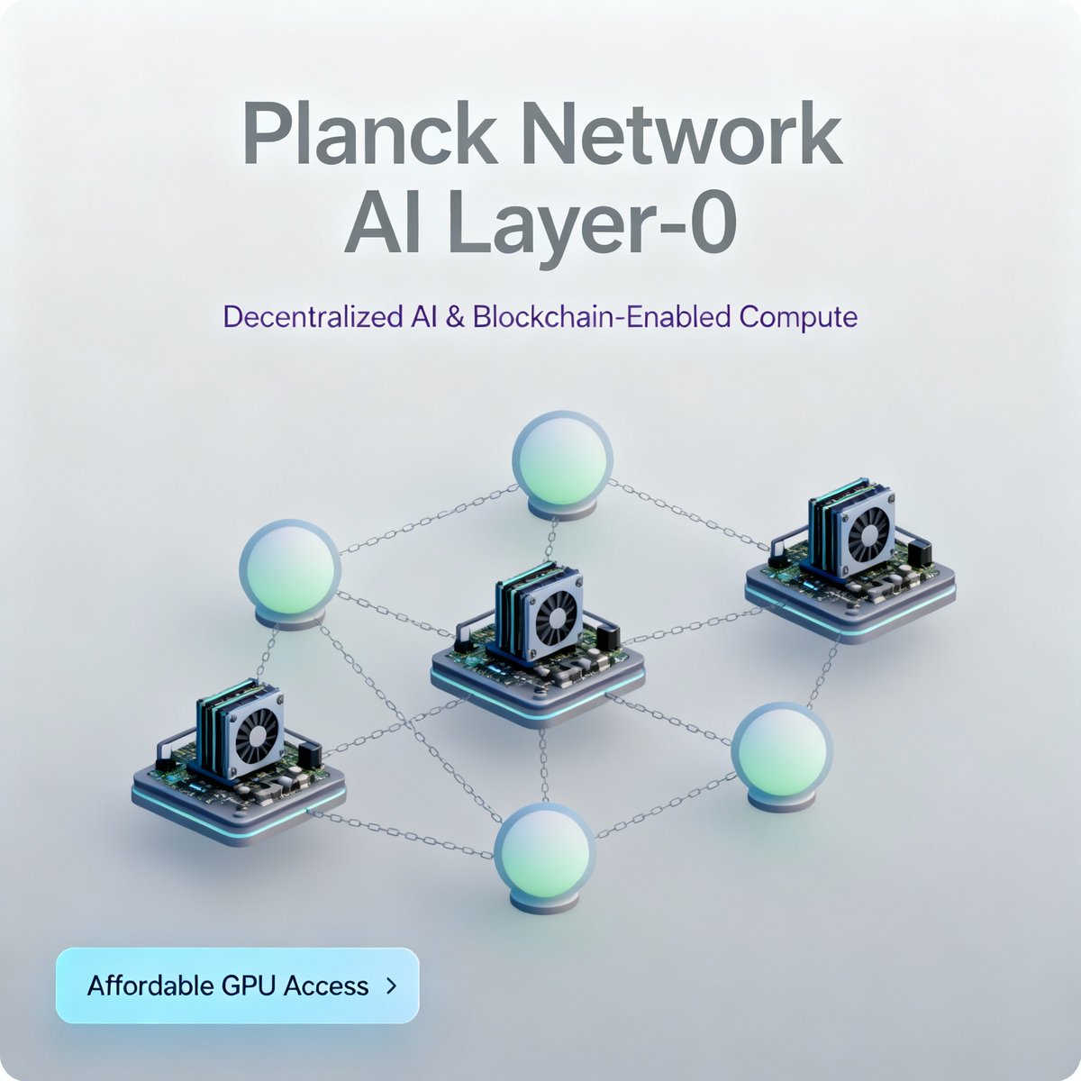 BitOGEth's tweet image. 🚀 Big things are happening with #PlanckNetwork, the world’s first AI Layer-0 that is transforming how decentralized AI and GPU infrastructure work together. 🌐🤖

Supported by leading industry figures, $PLANCK is building a powerful network where AI, computing, and blockchain…