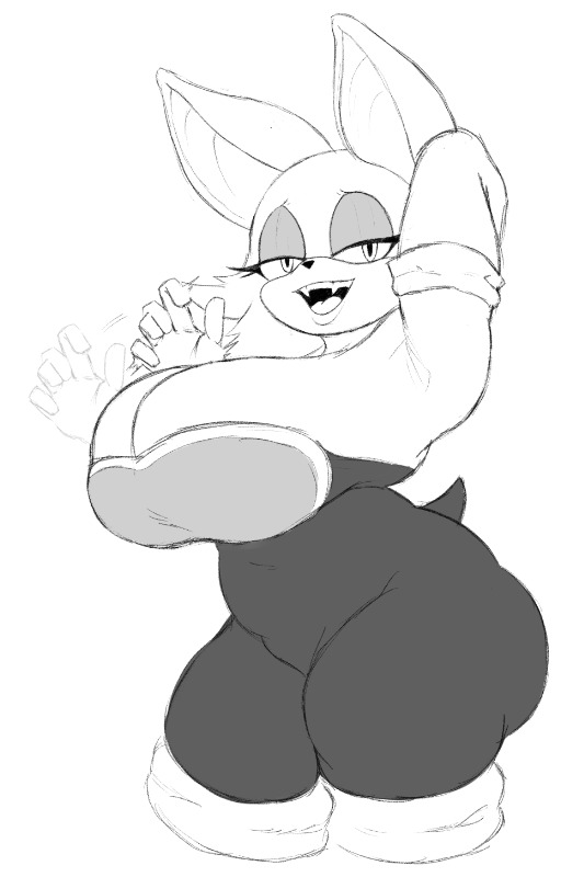 Rouge the bat WIP