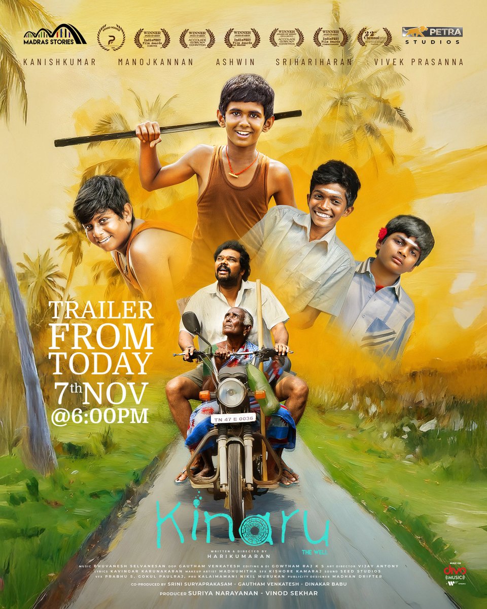 Lets all ready to dive &amp; enjoy into the well along with the Four dreaming boys.

<a href="/actorvivekpra/">Actor Vivek Prasanna</a> <a href="/harikumarandir9/">Harikumaran A</a> 
<a href="/im_geevee/">Gautham Venkatesh</a> <a href="/Bhuvanesh_1989/">Bhuvaneshvaran</a> <a href="/gowtham_raj_ks/">Gowtham raj</a> <a href="/KamarajKish/">kishore kamaraj</a>
<a href="/actor_Srini/">Srini Suryaprakasam</a> <a href="/madhandrifter/">Madhan Drifter </a> <a href="/onlynikil/">Nikil Murukan</a>
<a href="/madras_stories/">Madras Stories</a> <a href="/Suriya_N/">Suriya</a>
<a href="/divomusicindia/">Divo Music</a> <a href="/lyricistkaruna/">Karunakaran@Lyricist 🌟🖊️</a>