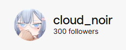 cloud noir 냥이 vtuber ☁🐈‍⬛ tweet media
