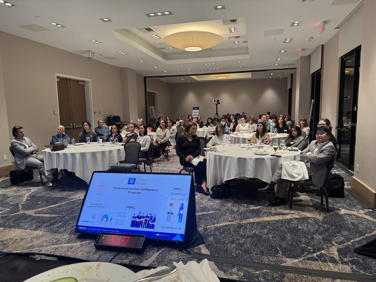 JCohenMD's tweet image. Wonderful to have amazing ⁦⁦⁦@cityofhope⁩ colleagues/partners who gave inspiring talks this evening about the state of the science in #gynecologiconcology #summit ⁦@cityofhopeoc⁩ ⁦@DrSCohen⁩ ⁦@TDellingerMD⁩ #teamscience